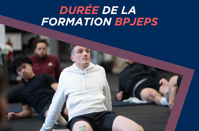 Combien de temps dure la formation BPJEPS ?