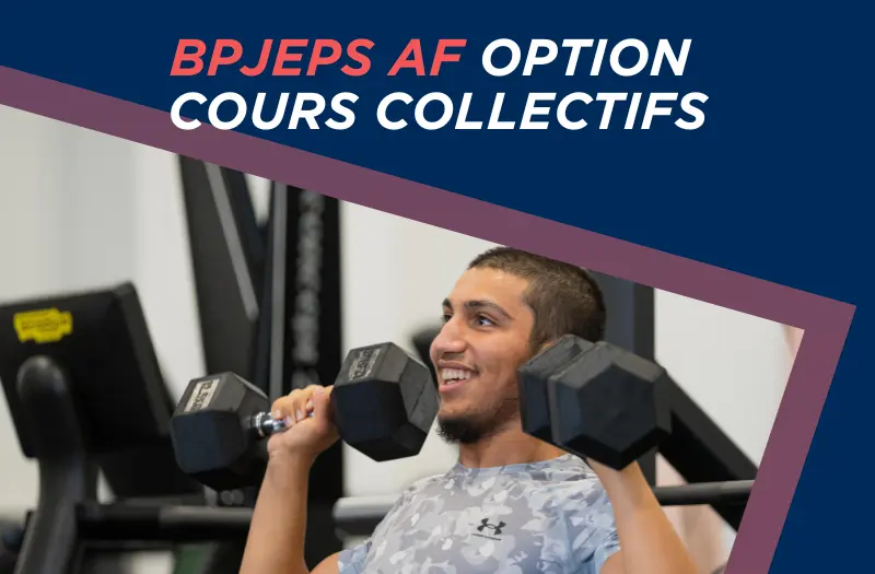 BPJEPS AF option cours collectifs : la formation idéale pour devenir coach sportif