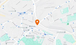 Carte interactive localisant le campus IPMS Nanterre et les axes routiers environnants.