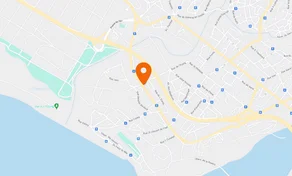 Carte du campus IPMS Saint-Louis localisé près du littoral à La Réunion.